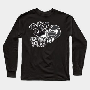 Hockey Pug Long Sleeve T-Shirt